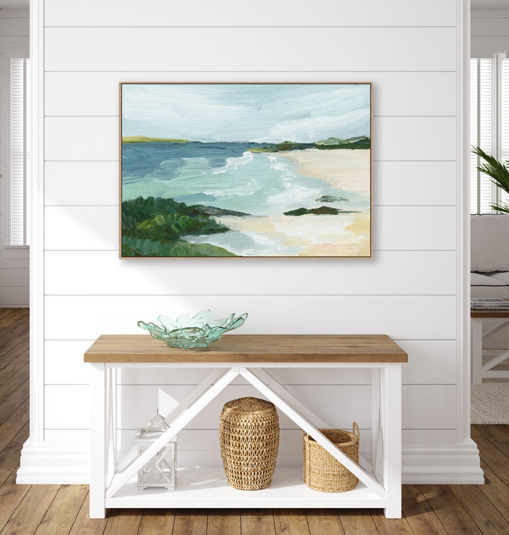 "Shoreline" - Signed Canvas Art Print