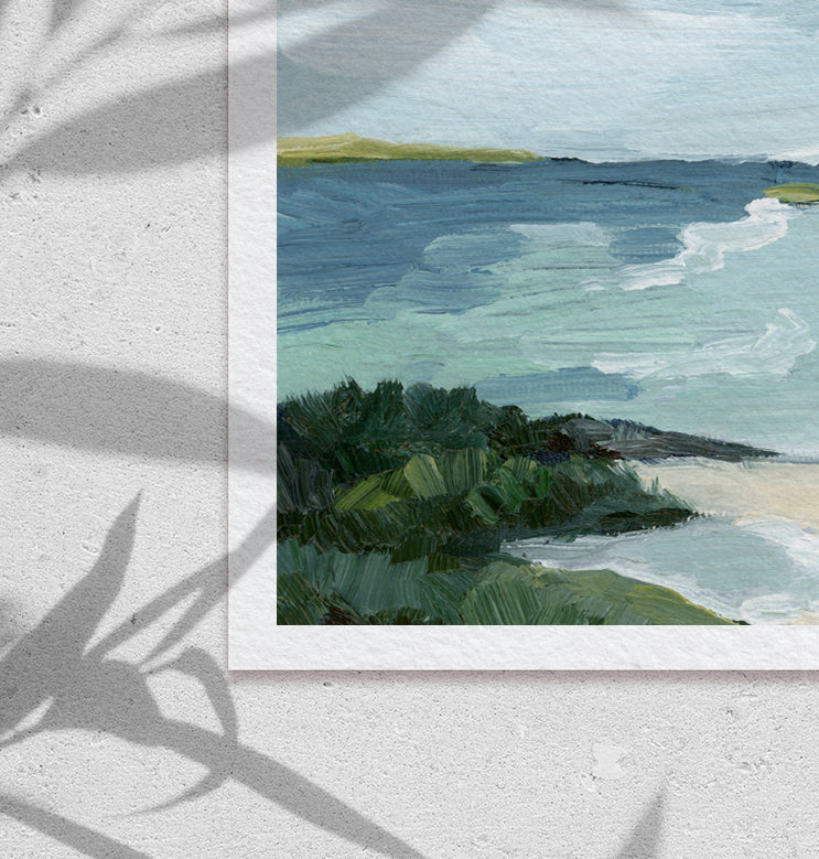 "Shoreline" - Signed Paper Art Print