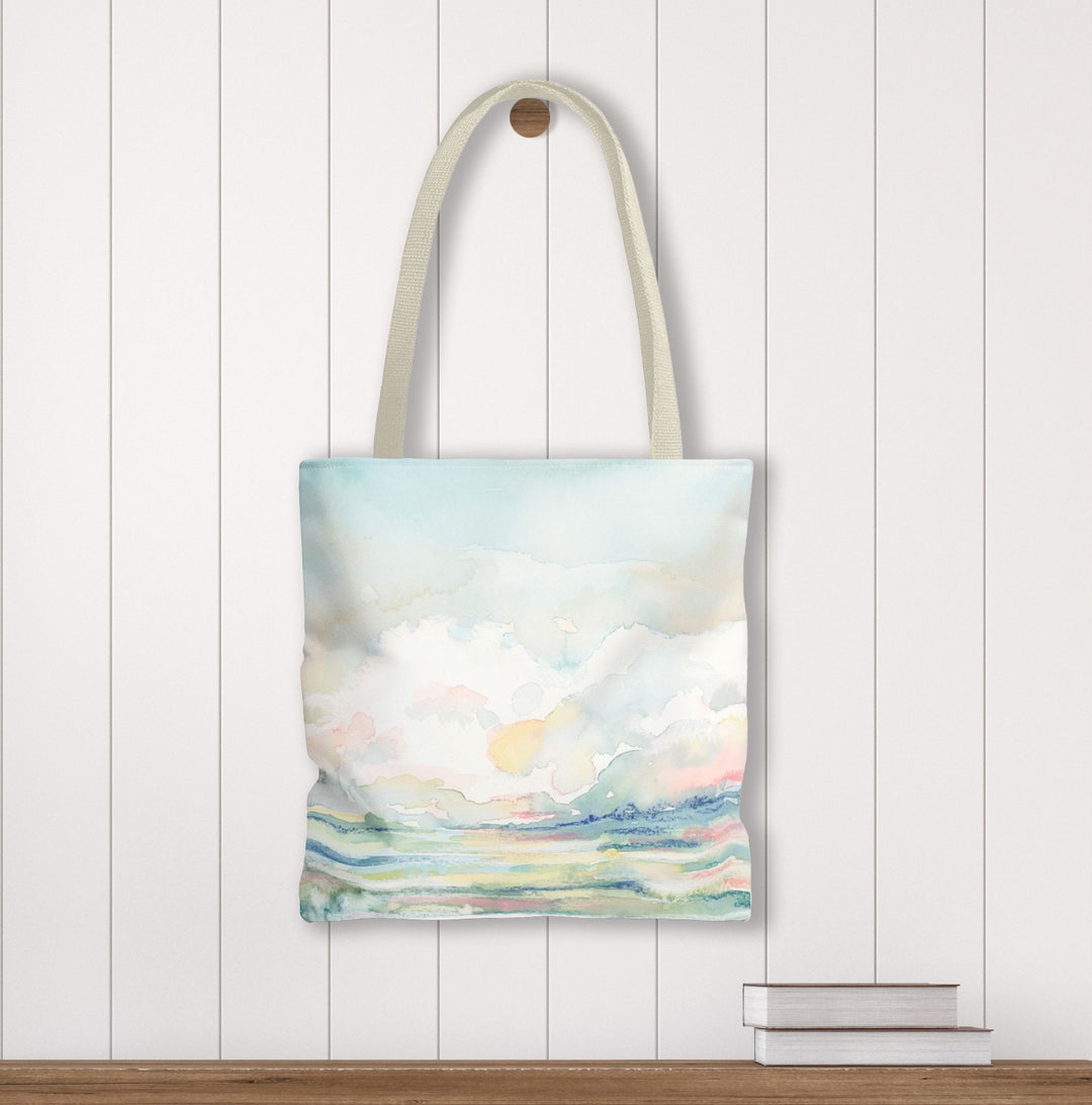 Artisan Tote Bag - "Stillness" Landscape Art