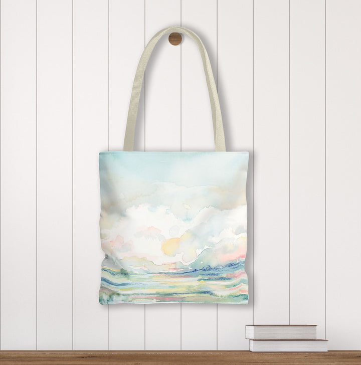 Artisan Tote Bag - "Stillness" Landscape Art