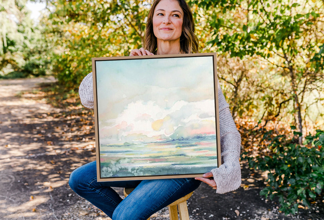 "Stillness" - Giclée Canvas Art Print