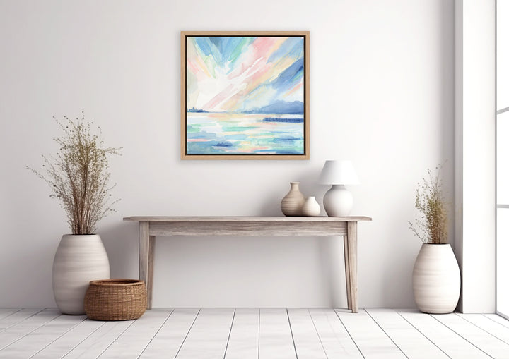 "Sunrise Impression" Canvas Art Print