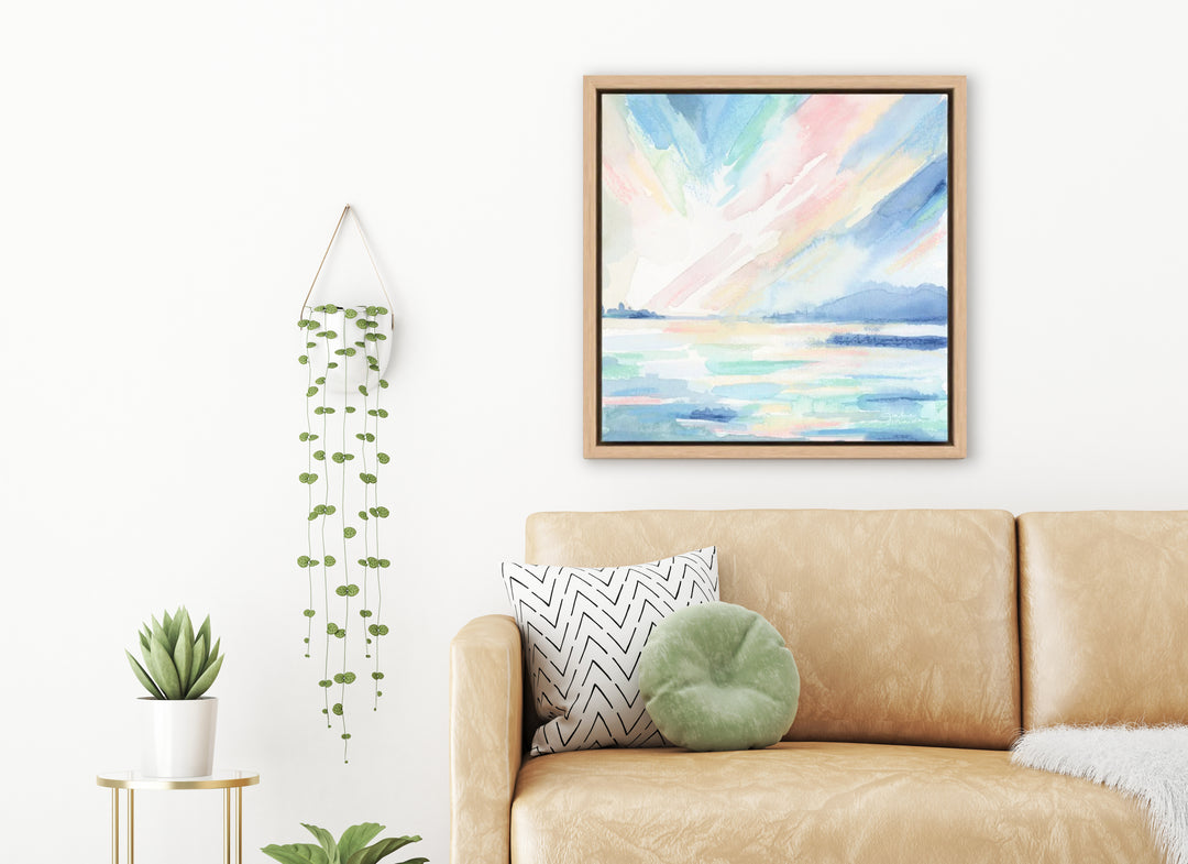 "Sunrise Impression" Canvas Art Print