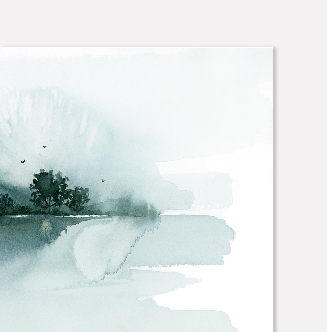 "The Way Back Home" - Signed Paper Art Print