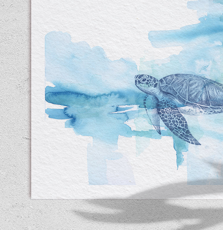 "Tidal Journey" Limited Edition Paper Art Print