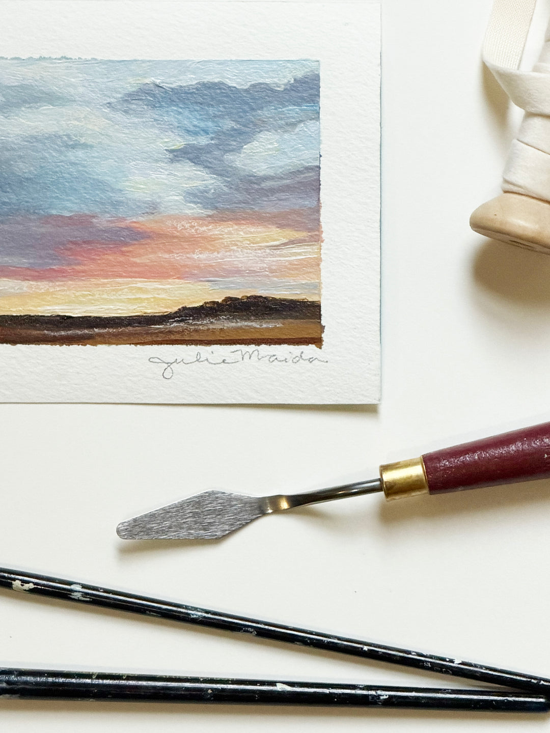 "Western Sky" - Mini Original Artwork