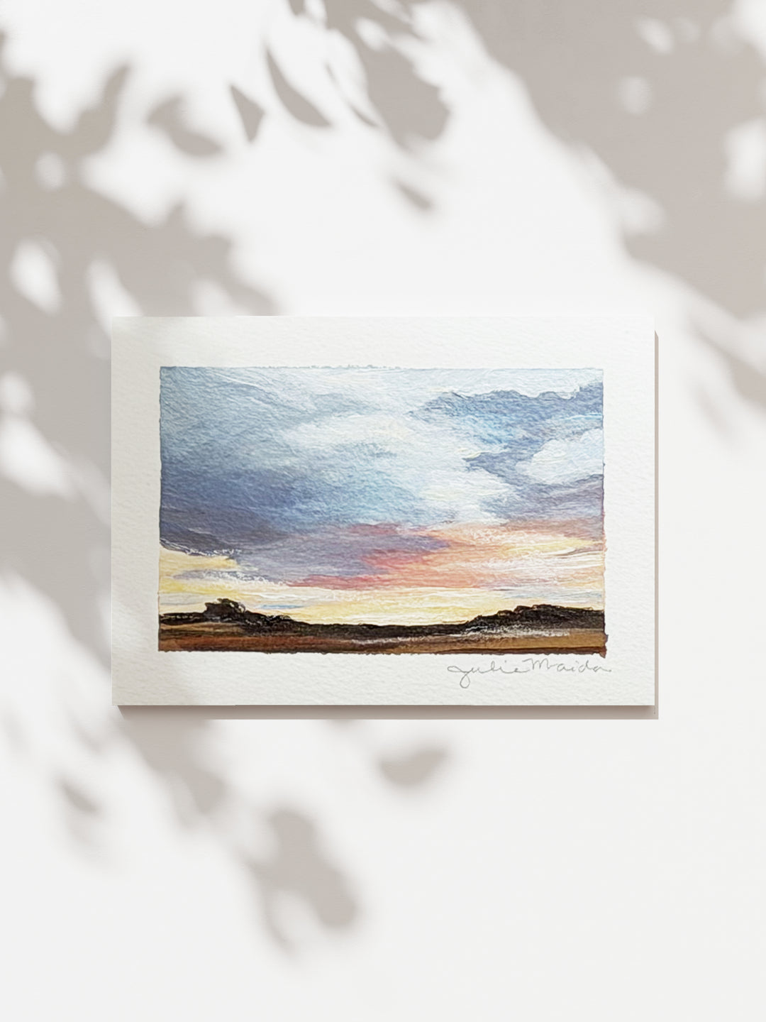 "Western Sky" - Mini Original Artwork