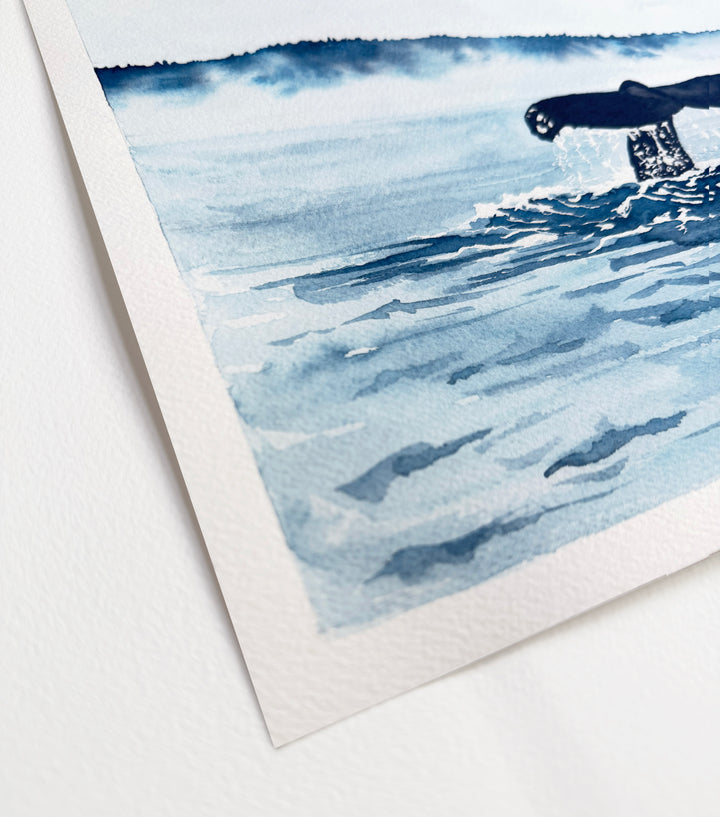 "Whale watching" - Original Artwork