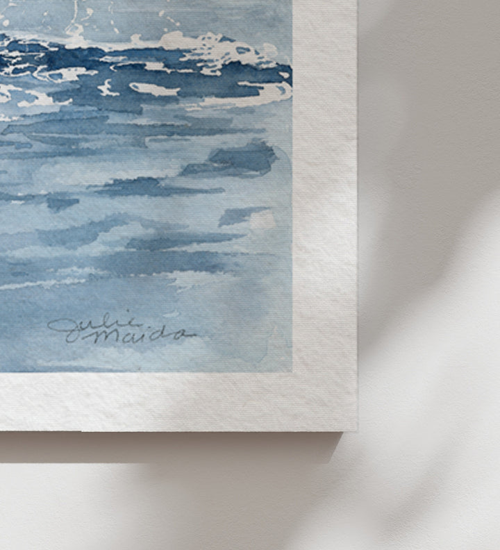 "Whale watching" - Original Artwork