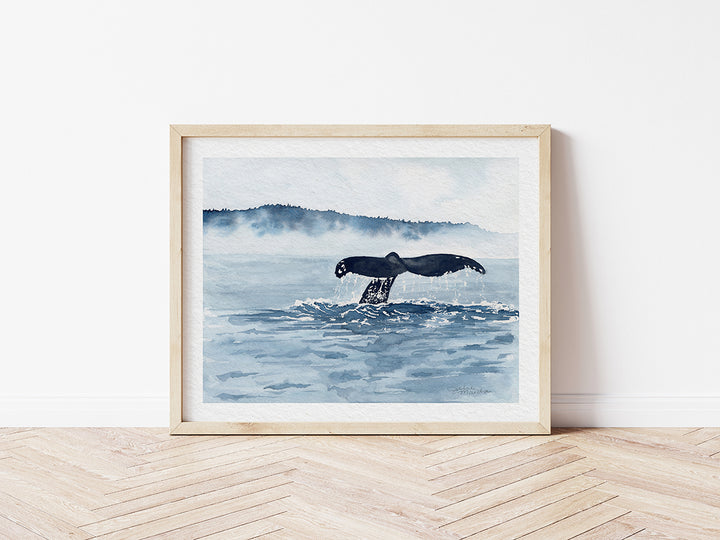"Whale watching" - Original Artwork