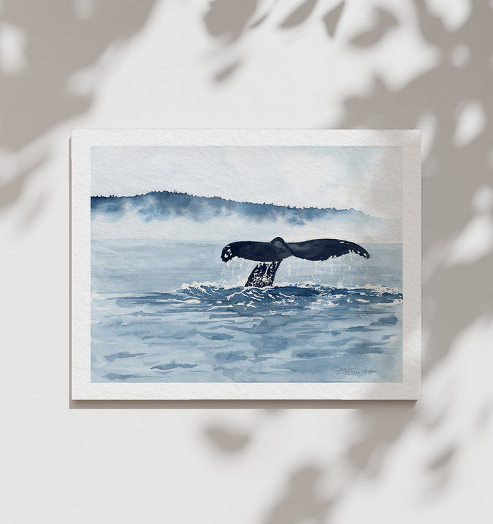 "Whale watching" - Original Artwork