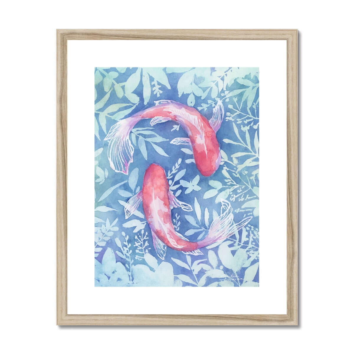 botanical-koi-paper-art-print