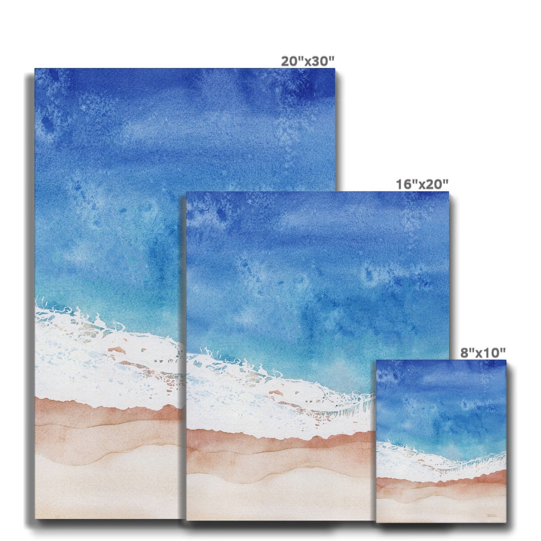 "Ocean Wake" Canvas Art Print