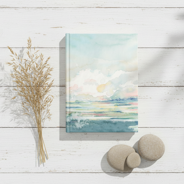 Coastal grasses & stones