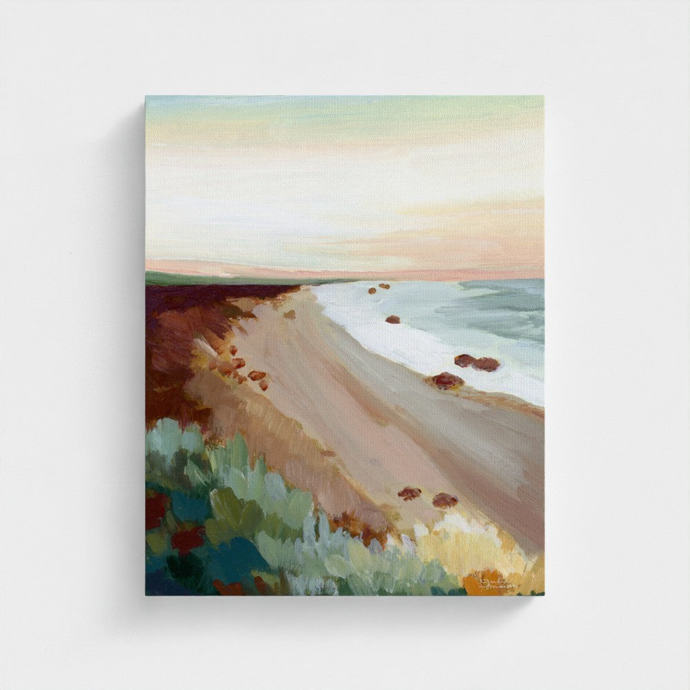 "Harbour View" - Signed Canvas Art Print