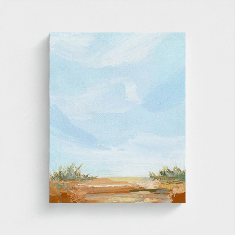 "Light on the Dunes" - Canvas Art Print