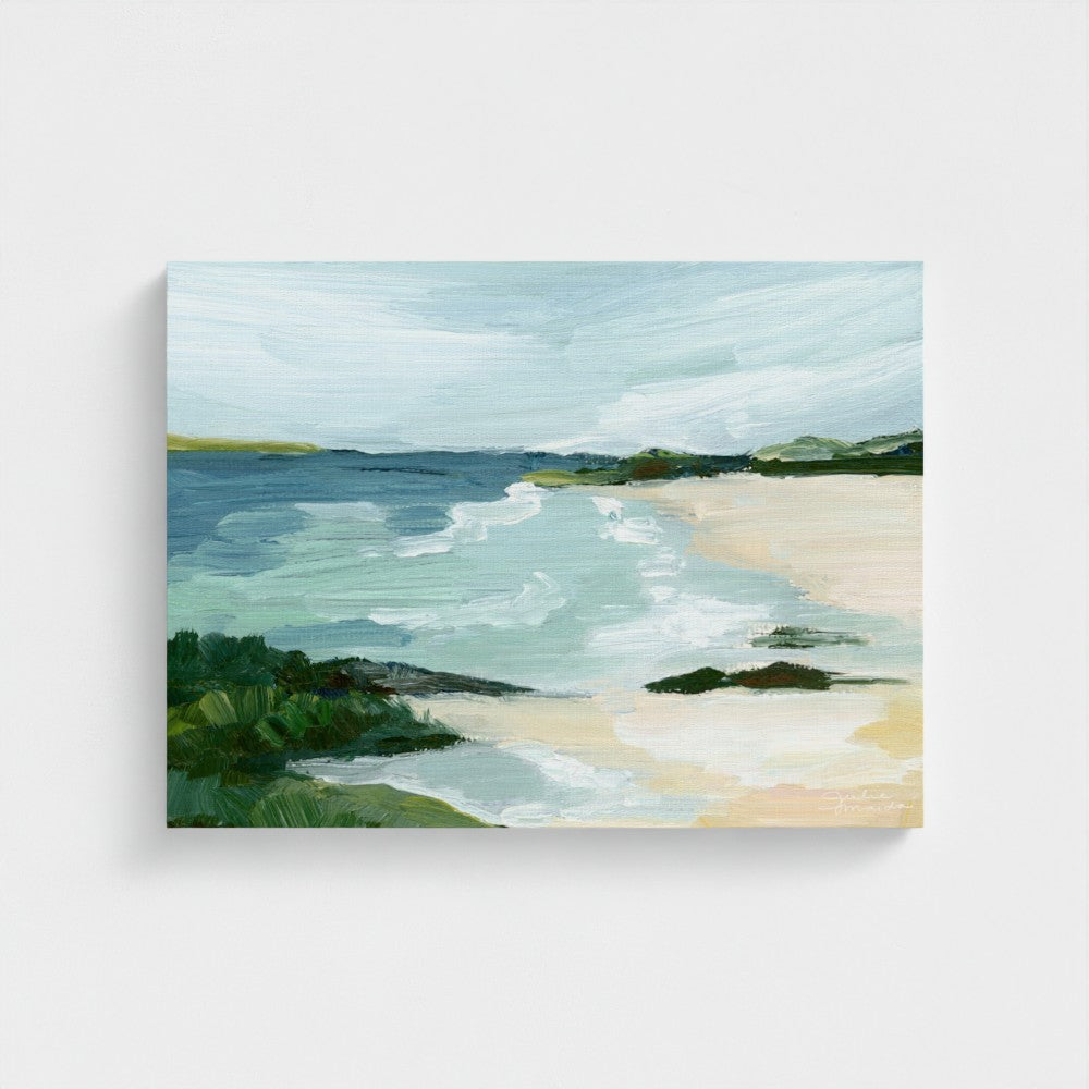 "Shoreline" - Signed Canvas Art Print