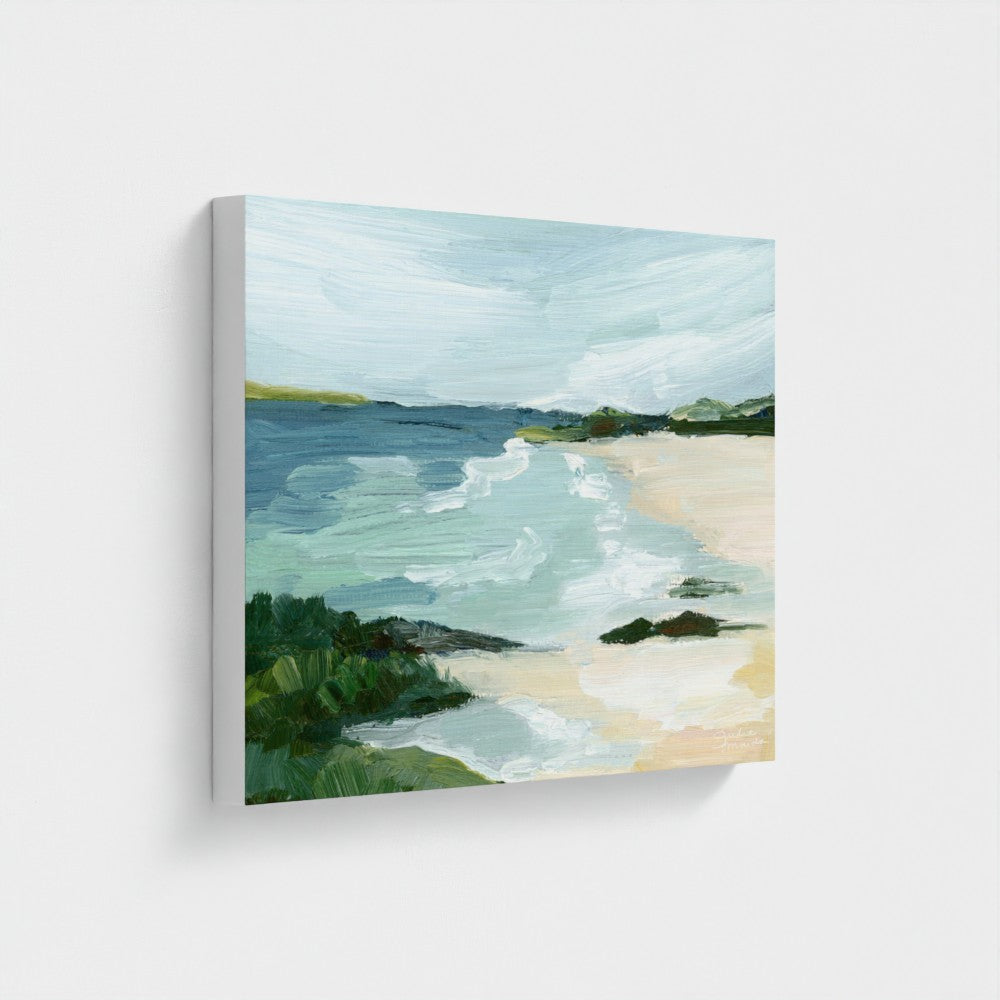 "Shoreline" - Signed Canvas Art Print