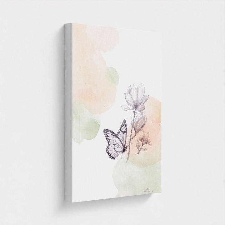 "A Visitor" - Limited Edition Canvas Art Print - The Creative Garden Studio