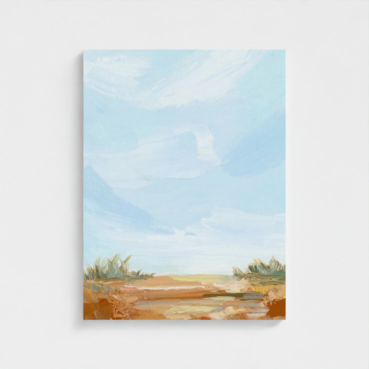 "Light on the Dunes" - Canvas Art Print