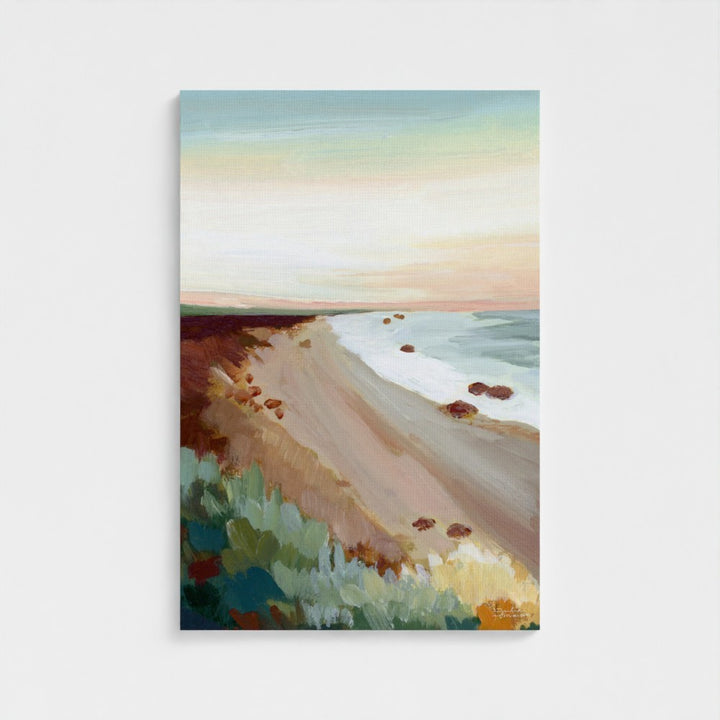 "Harbour View" - Signed Canvas Art Print