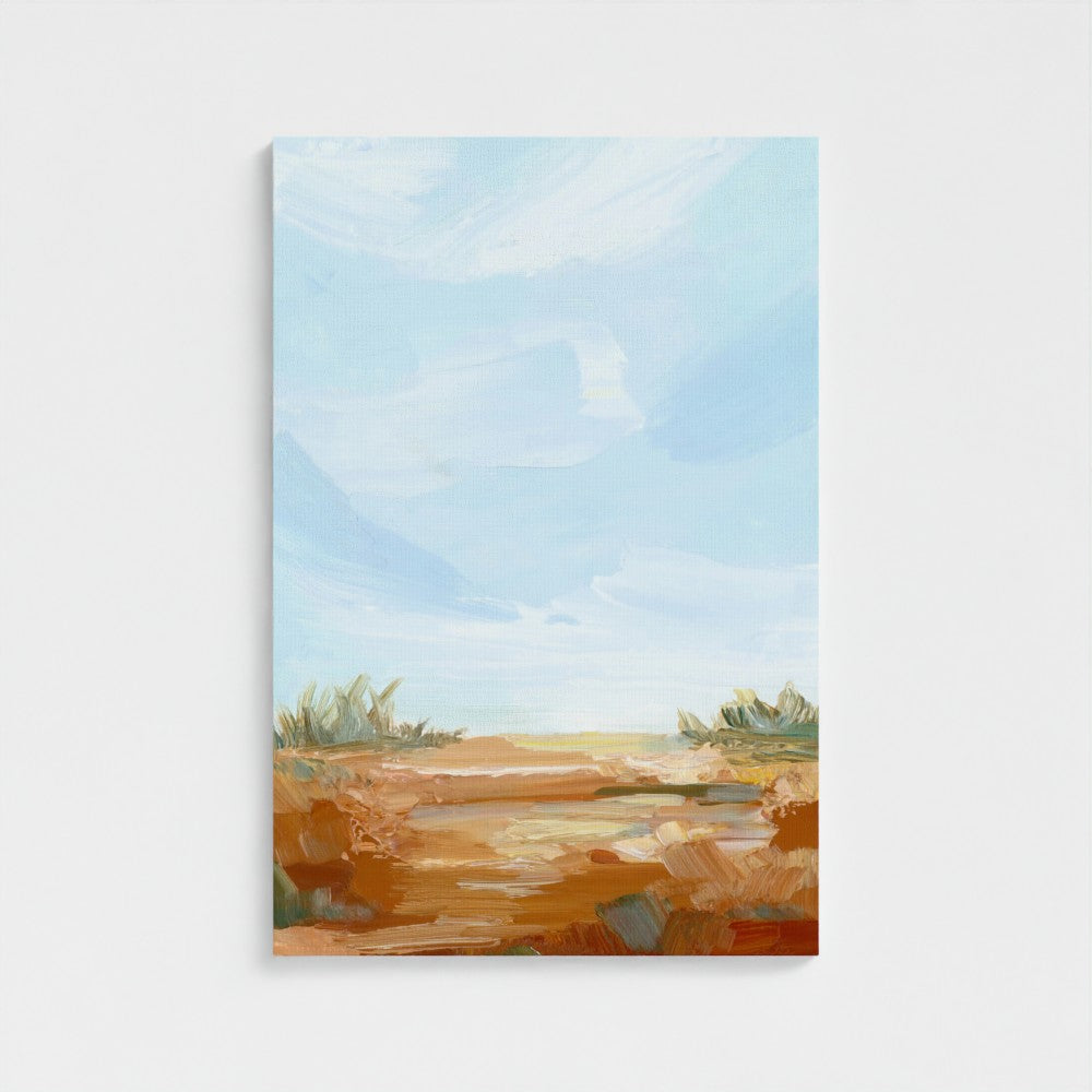 "Light on the Dunes" - Canvas Art Print