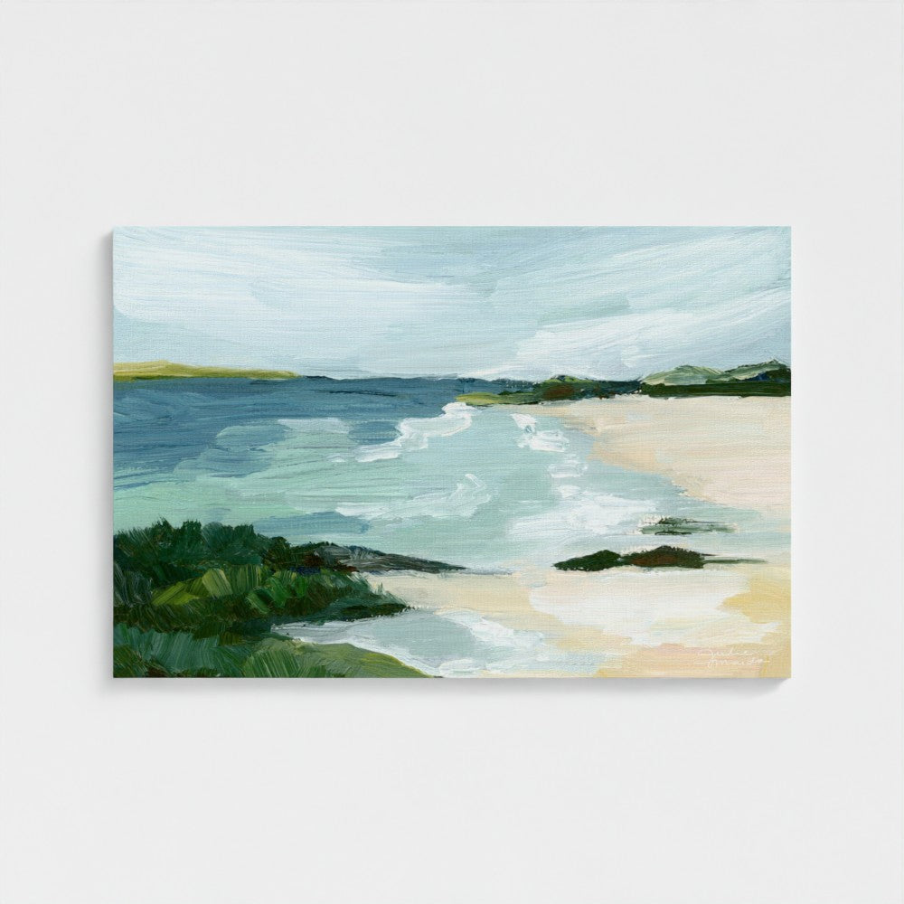 "Shoreline" - Signed Canvas Art Print