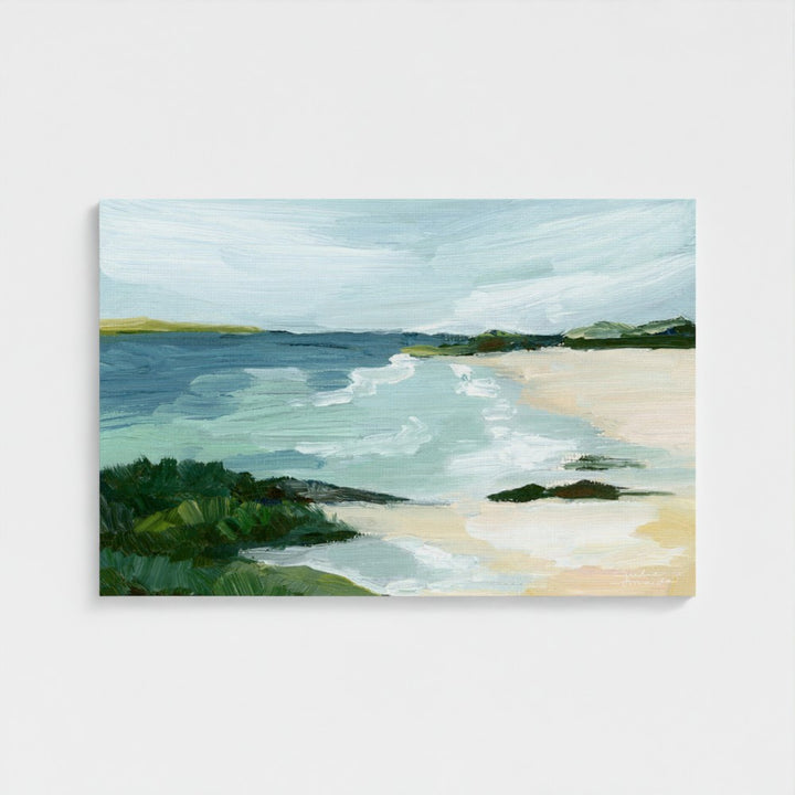 "Shoreline" - Signed Canvas Art Print