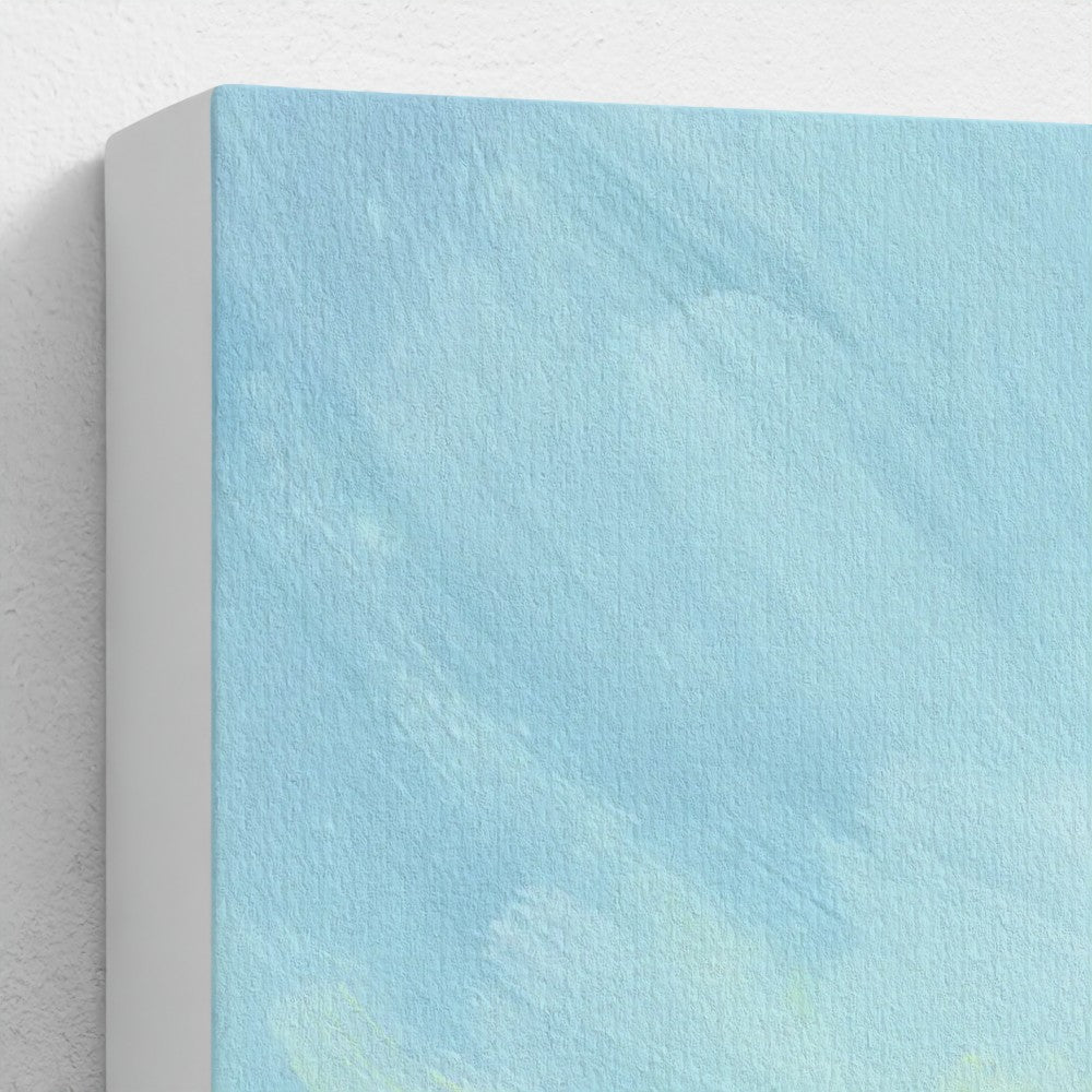"Coastal Sky" - Signed Canvas Art Print