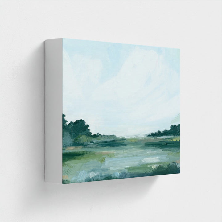 "I See Blue Skies Ahead" - Signed Canvas Art Print