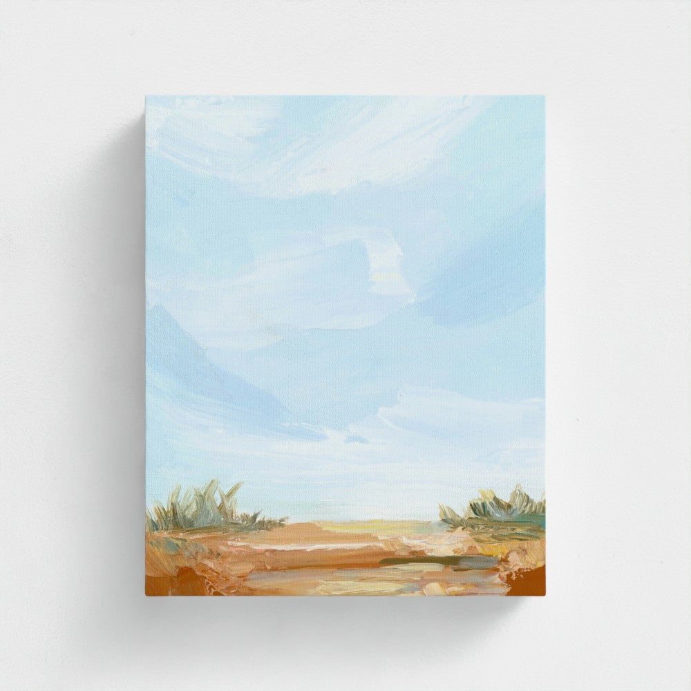 "Light on the Dunes" - Canvas Art Print