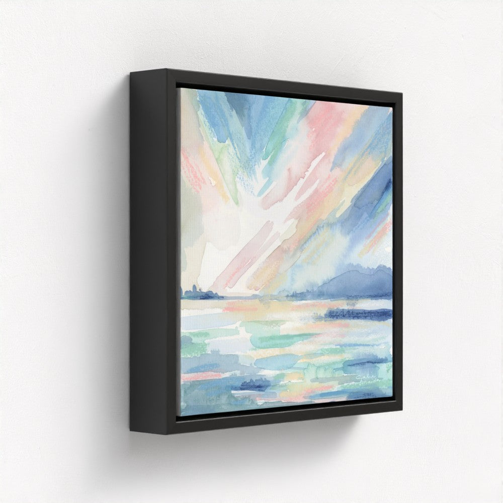 "Sunrise Impression" Canvas Art Print