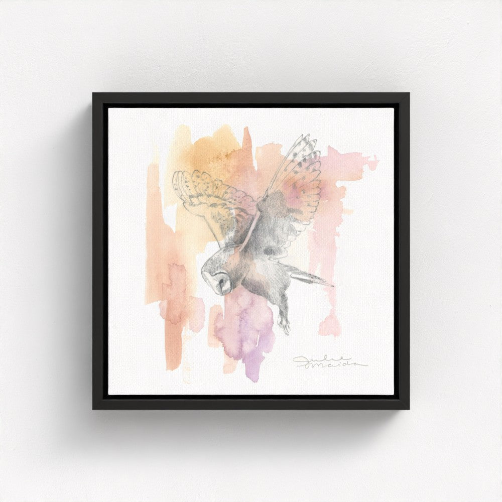 "Silent Descent" - Luxury Canvas Fine Art Print