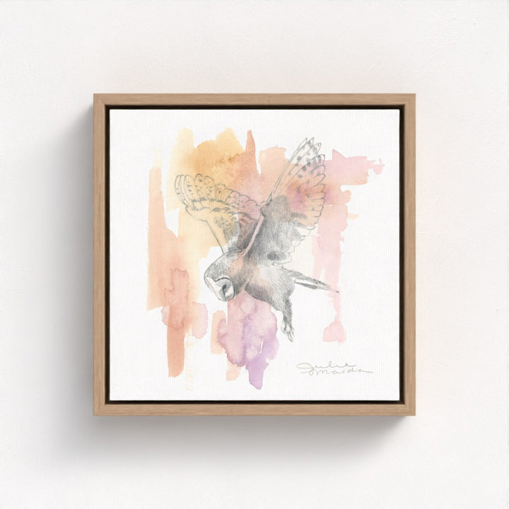 "Silent Descent" - Luxury Canvas Fine Art Print