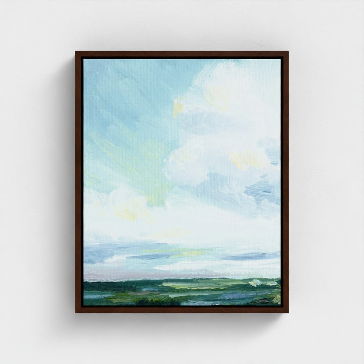 "Coastal Sky" - Signed Canvas Art Print