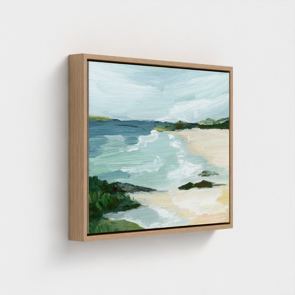 "Shoreline" - Signed Canvas Art Print