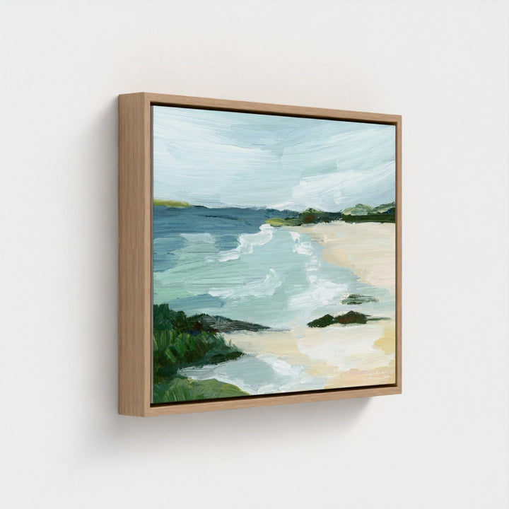 "Shoreline" - Signed Canvas Art Print