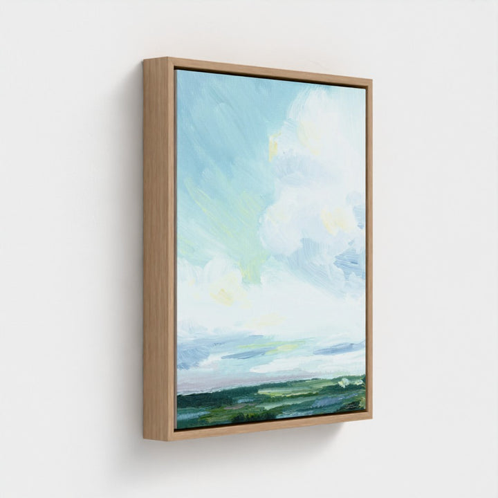 "Coastal Sky" - Signed Canvas Art Print