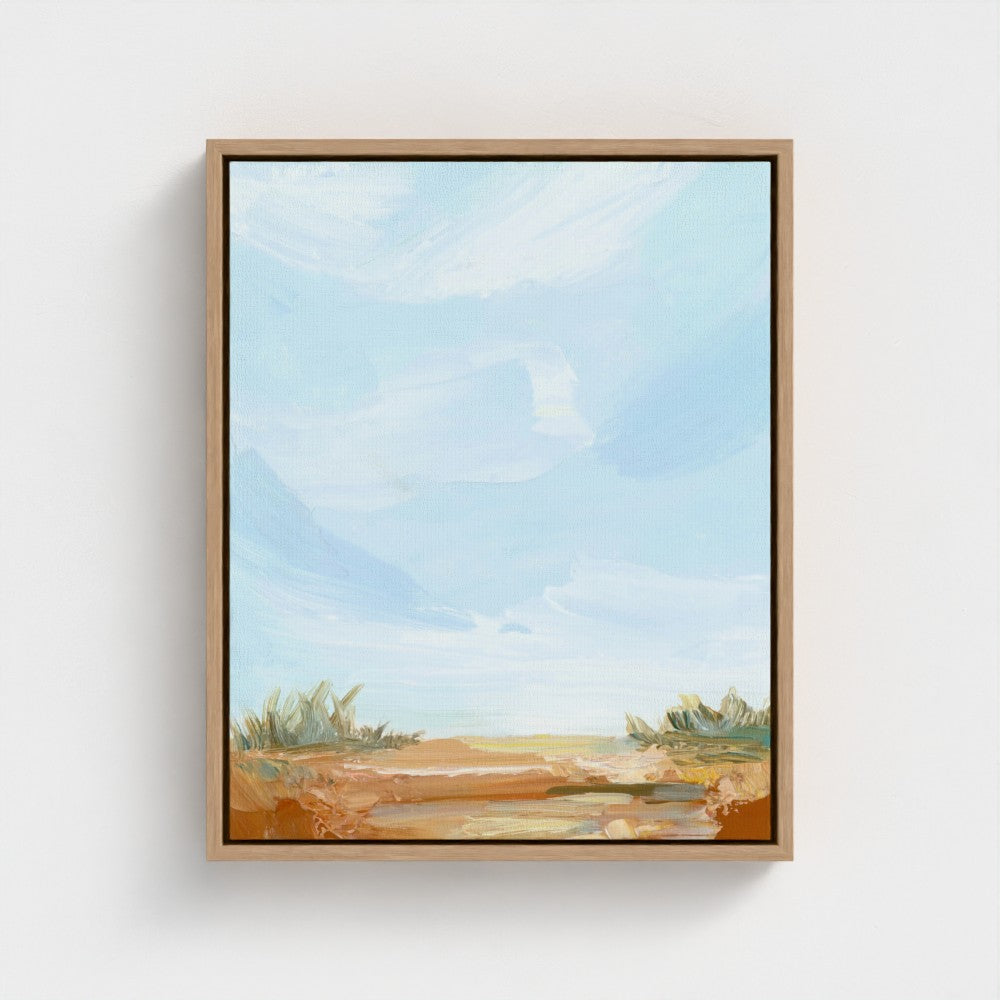 "Light on the Dunes" - Canvas Art Print