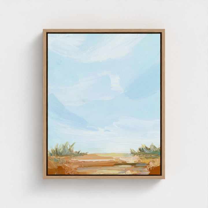 "Light on the Dunes" - Canvas Art Print