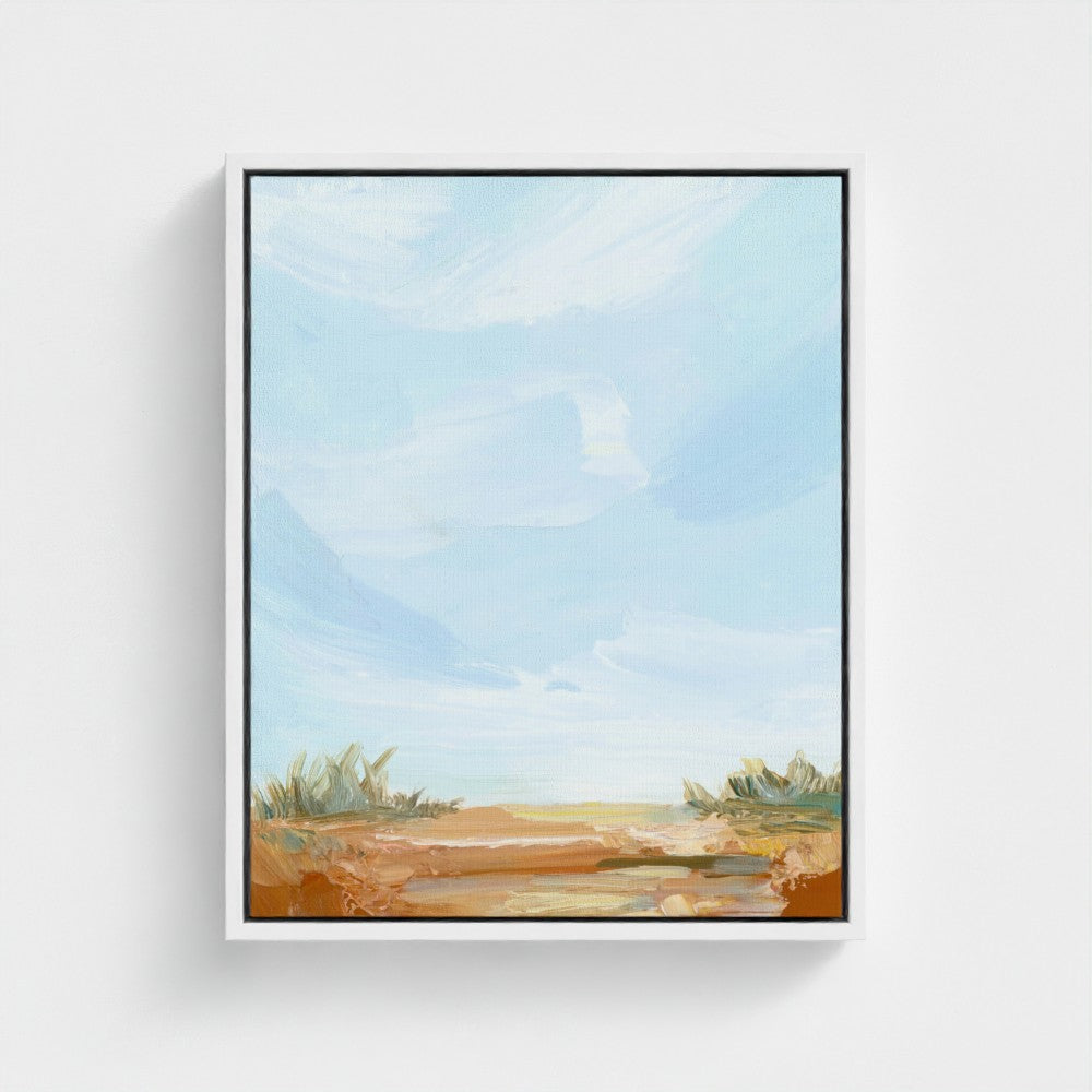 "Light on the Dunes" - Canvas Art Print