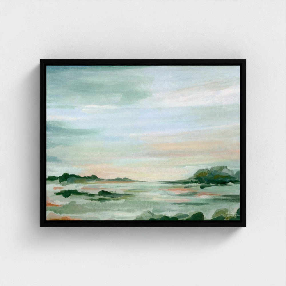 "Green Pastures" - Limited Edition Canvas Art Print - The Creative Garden Studio
