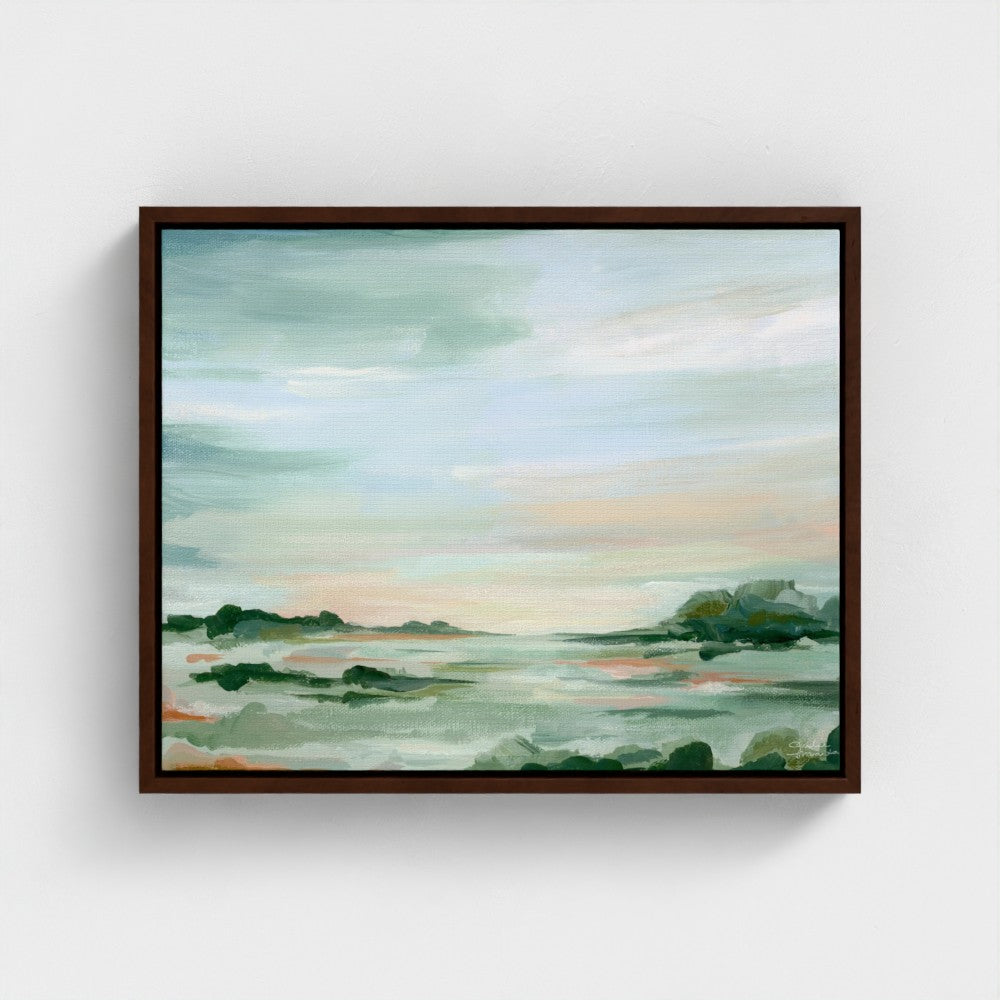 "Green Pastures" - Limited Edition Canvas Art Print