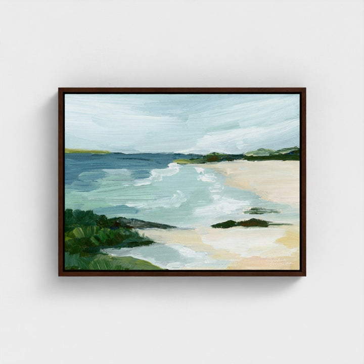 "Shoreline" - Signed Canvas Art Print