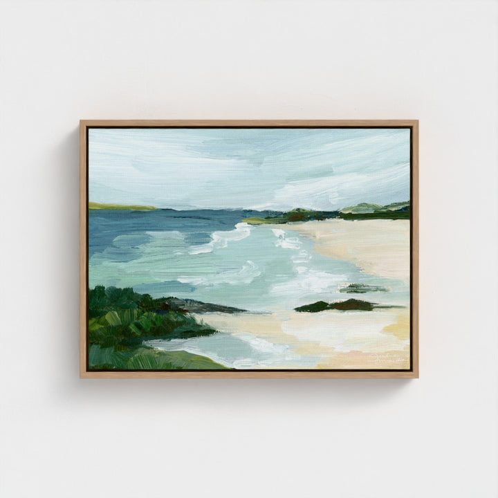 "Shoreline" - Signed Canvas Art Print