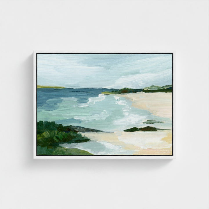 "Shoreline" - Signed Canvas Art Print