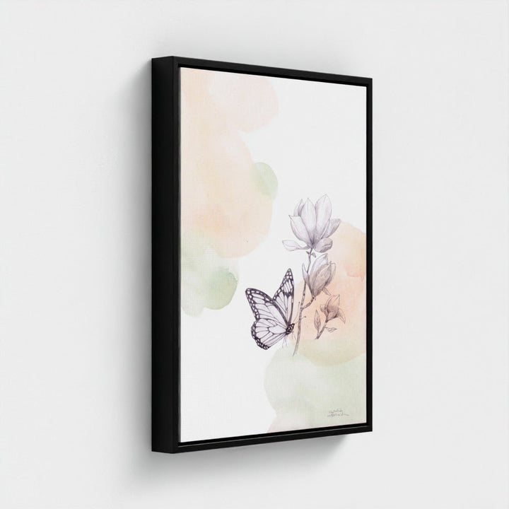 "A Visitor" - Limited Edition Canvas Art Print - The Creative Garden Studio