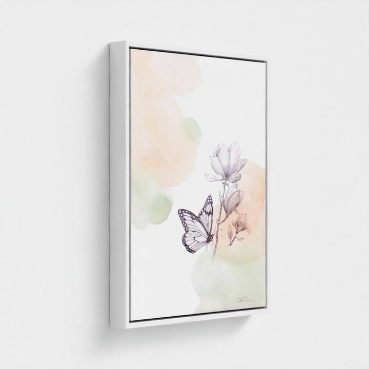 "A Visitor" - Limited Edition Canvas Art Print - The Creative Garden Studio