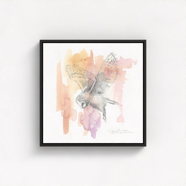 "Silent Descent" - Luxury Canvas Fine Art Print