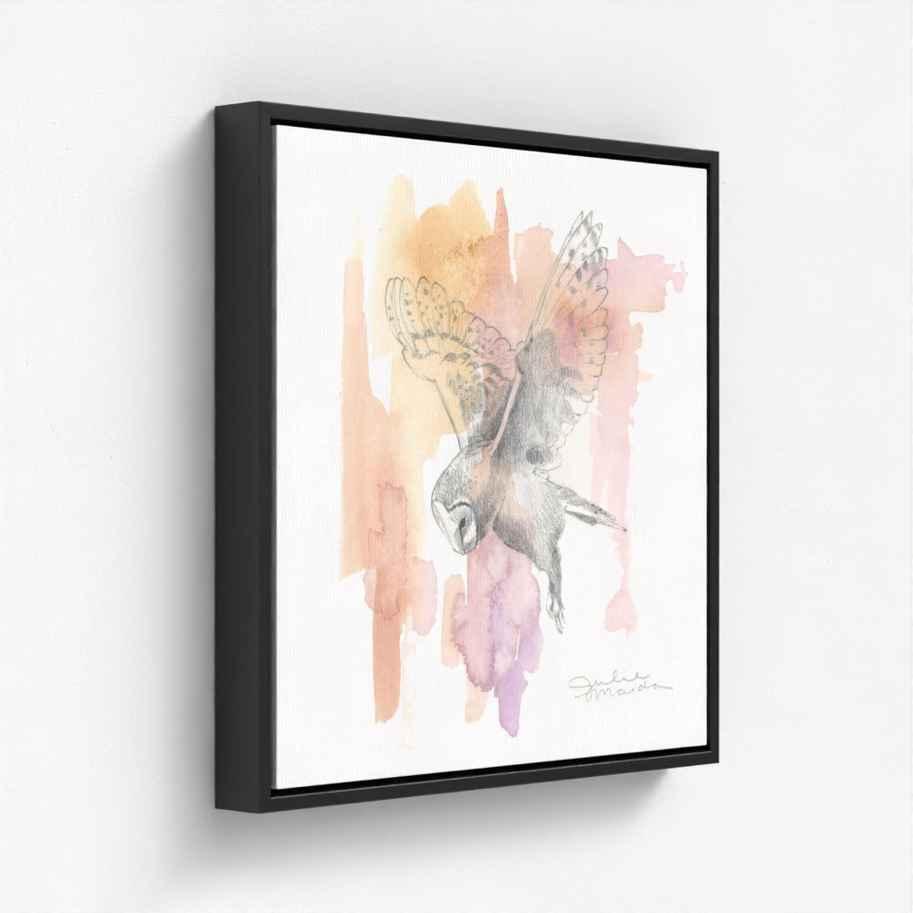"Silent Descent" - Luxury Canvas Fine Art Print